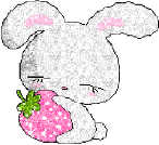 lapin fraises